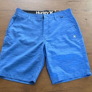 Hurley - Men’s Electric Blue Performance Shorts - size 32 - Brand New